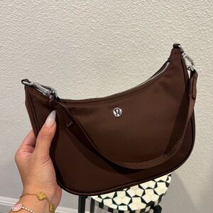 Lululemon Athletica Chocolate Shoulder Bag